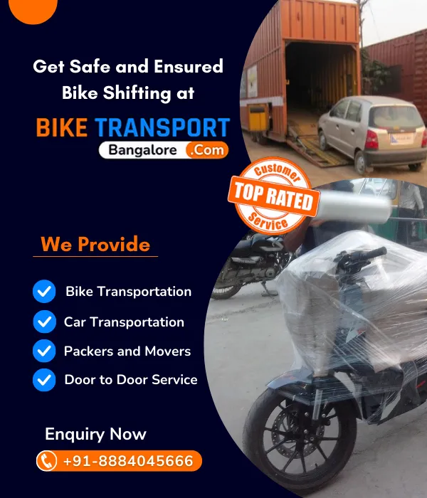 Bike Transport Bangalore about us