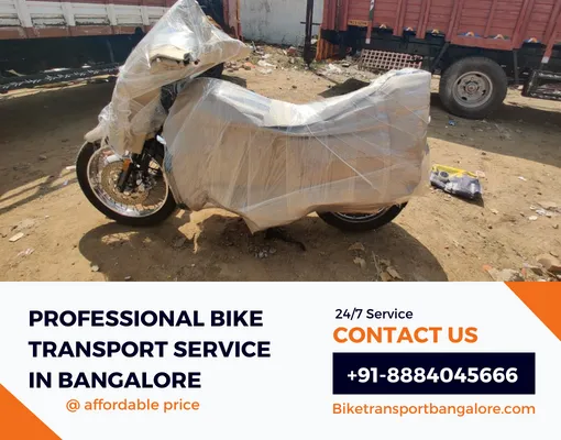 Professional Bike Transport services in Bangalore at affordable prices