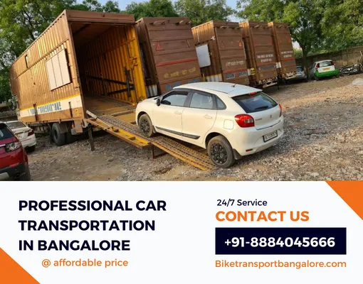 Professional car Transport services in Bangalore at affordable prices