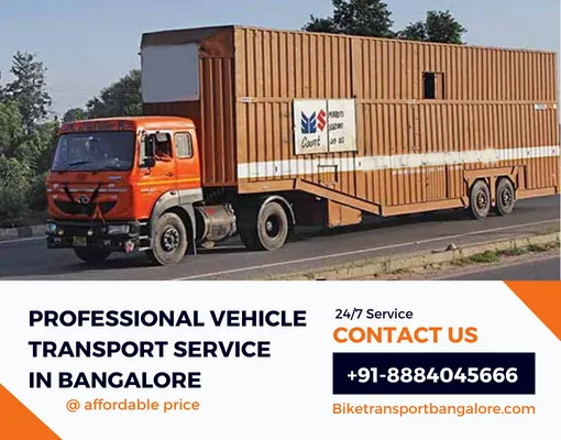 Professional Vehicle Transport services in Bangalore at affordable prices